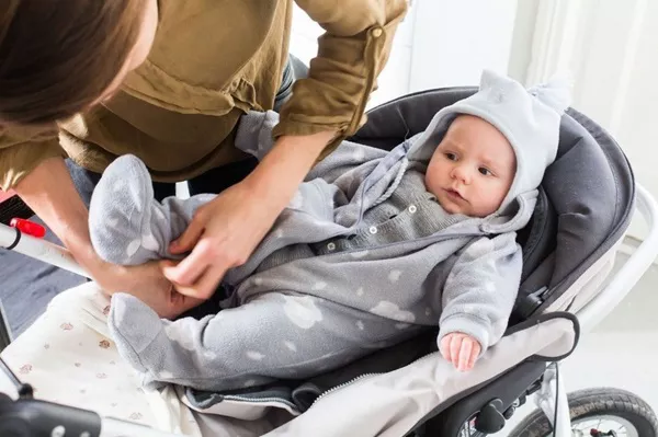 how to dress a newborn in april