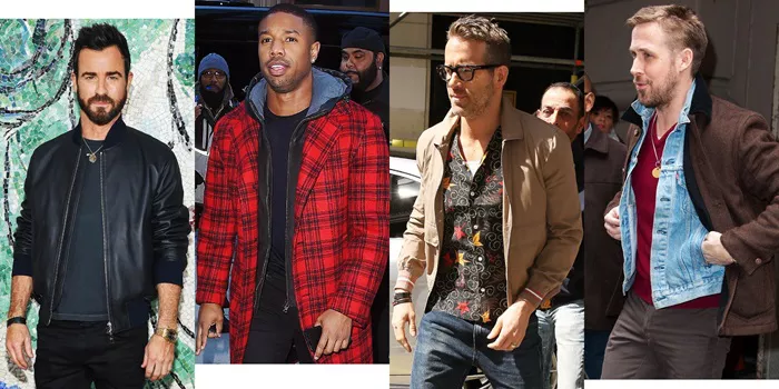 how to dress like a male celebrity