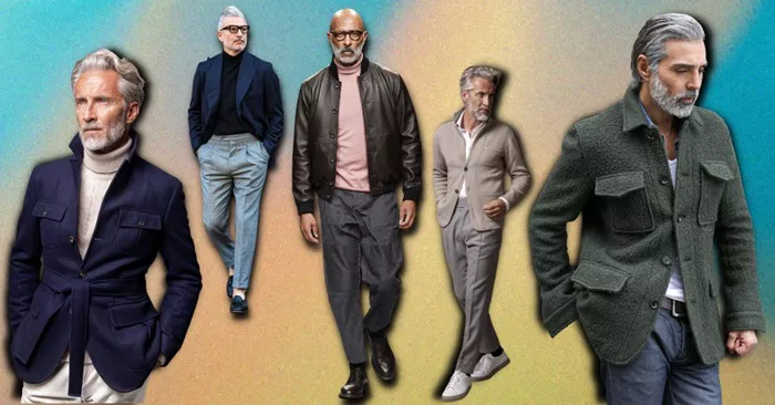 how to dress like a mature man