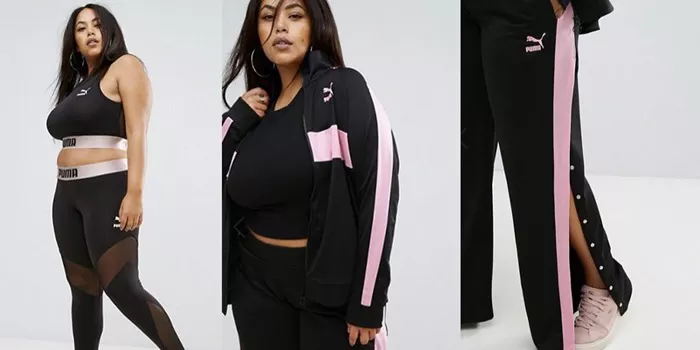 puma plus size women's clothing