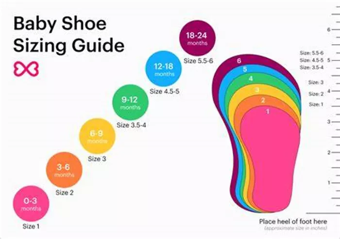 what size shoe does a one year wear