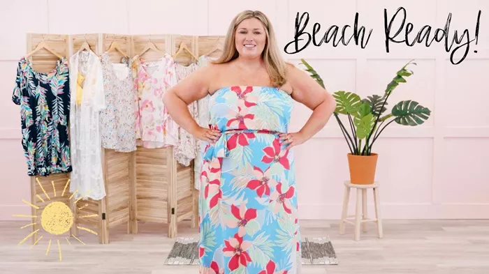 what to wear on a beach vacation plus size