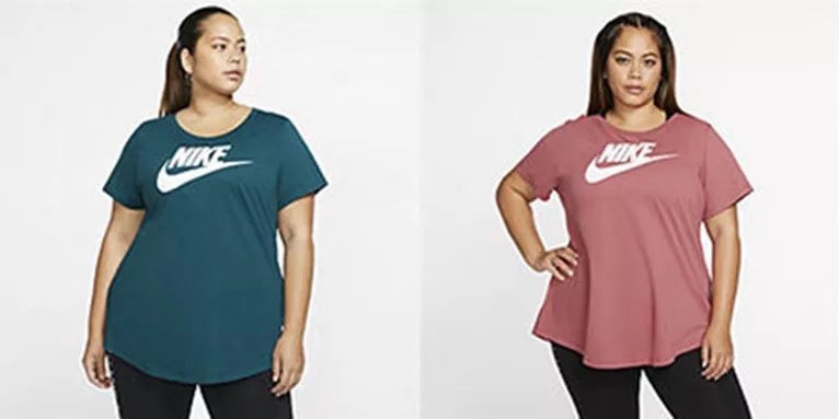 women's plus size nike clothing